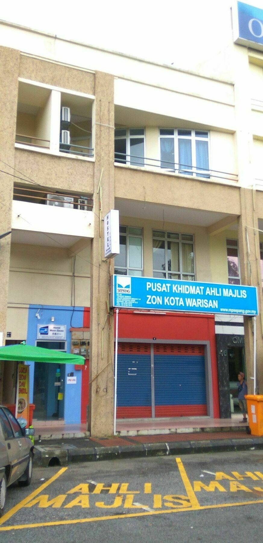 ספאנג Moon Eleven Hostel Near Klia & Klia2 מראה חיצוני תמונה